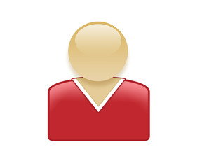 Avatar-Männchen ROT