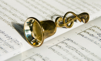 Obraz premium Treble clef.