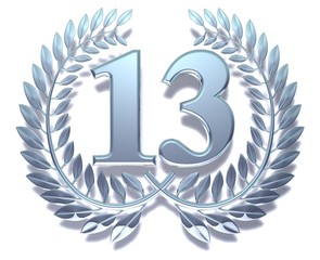 13 thirdtheen laurel wreath