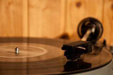 Fototapeta na wymiar Klasyczny gramofon