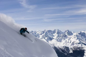 Fotobehang ski freeride © jancsi hadik