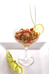 Arroz frito con verduras. México.