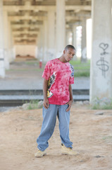 outdoor male portrait