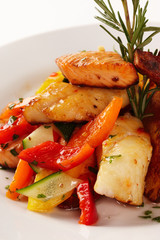 mediterrane Fischpfanne