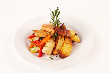 mediterrane Fischpfanne