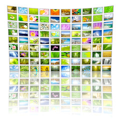 Big Panel of TV. All images belongs to me.