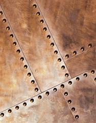 metal with rivets