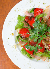 stewed ham vegetables