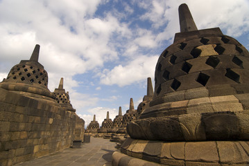 Temple of borobudur. Indonesia, Java