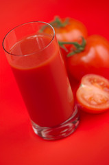 Tomatoes and tomato juice