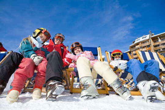 Ski famille et pause détente
