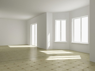 empty interior