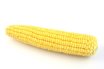 yellow corn close up in studio