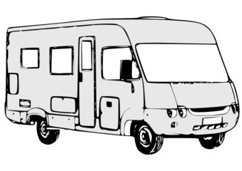Camping car intégral