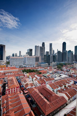 Naklejka premium Chinatown Singapore