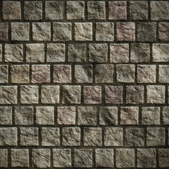 grunge cobblestone wall