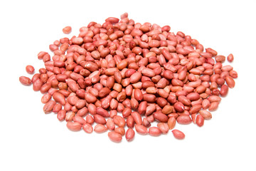 redskin peanuts on a white studio background.