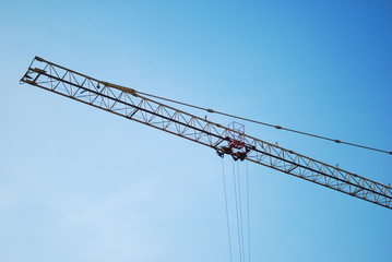 Crane at Construction Site, in Lisbon