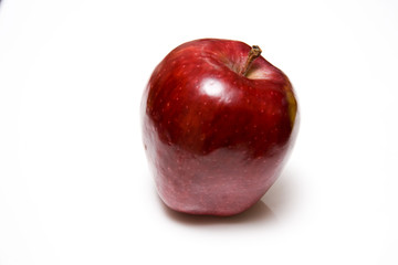 Apple on a white background.