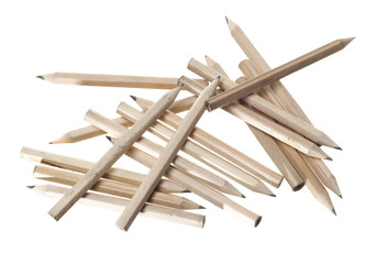 isolated pencil