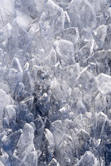 Broken ice texture