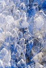 Broken ice texture