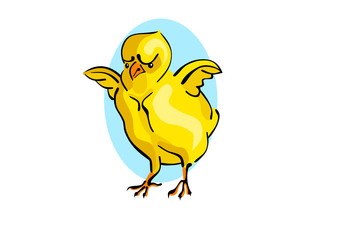 Easter chick