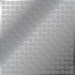 Vector background of shiny metal small cross hatch pattern