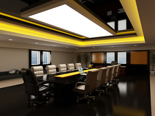 boardroom in modern style