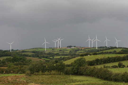 Energia eolica nei dintorni di Cavan