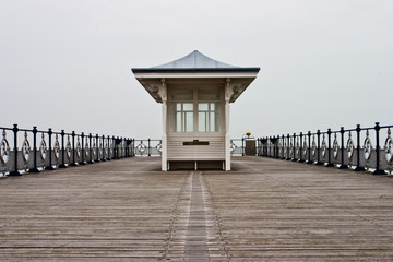 The famous pier in Swanage