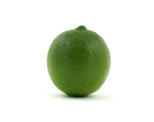 A fresh juicy green ready to use lime.