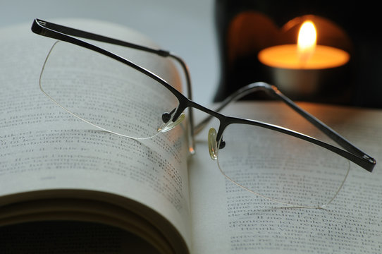 Lecture et lunettes