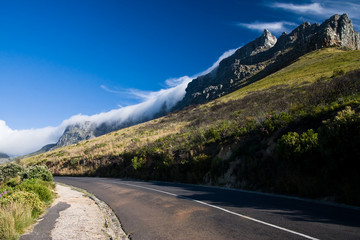 Clouds over the Table Mountain
