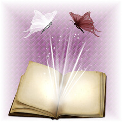livre aux papillons © ninice64