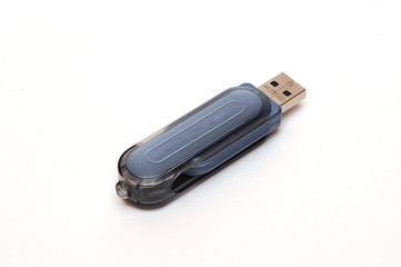 USB flash card isolated