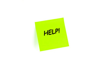 HELP! on a Post-It