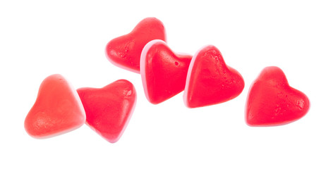 valentine's hearts candy