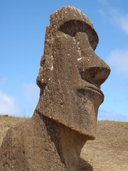 Moai Face Detail Rano Raraku