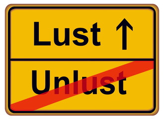 Fototapeta premium Lust – Unlust