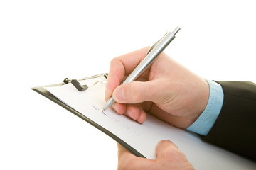 Checkliste abhaken