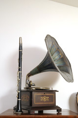 Grammofono e clarinetto - Musica
