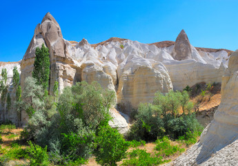White valley. Cappadocia, Turkey