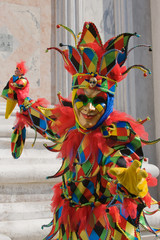 Fototapeta premium Clown in colors