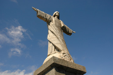 Christusstatue bei Funchal auf Madeira
