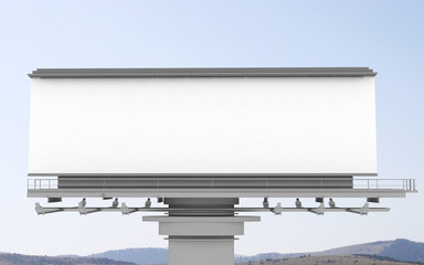 Big empty billboard