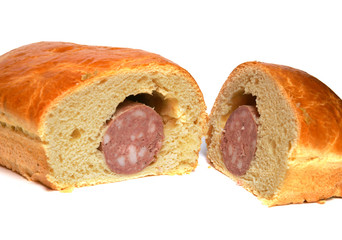 pain brioché coupé