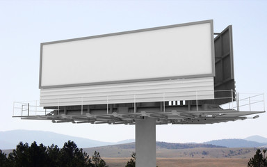 Obraz premium Big empty billboard