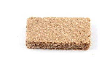 A wafer cookie isolated