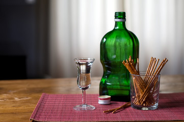Typical Dutch drink Jenever